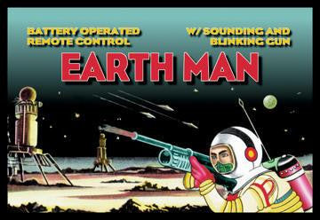 Remote Control Earth Man 20x30 poster