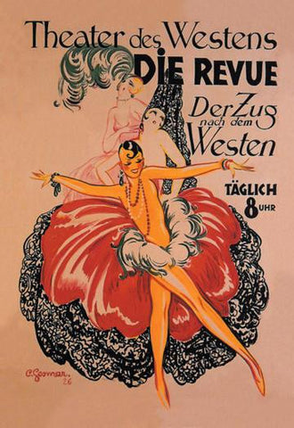 Theater des Westens: Die Revue 20x30 poster