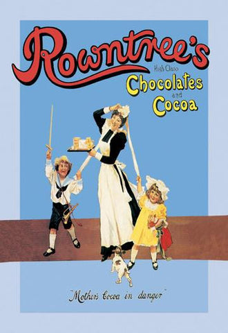 Rowntree&#39;s High Class Chocolates and Cocoa 20x30 poster