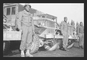 24th Infantry Waiting to Advance on Japanese 20x30 poster