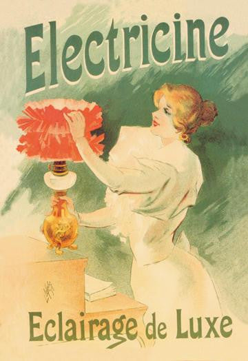 Electricine, Luxury Lighting 20x30 poster