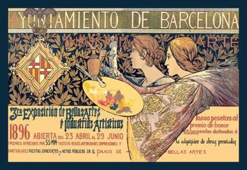 Ayuntamiento de Barcelona 20x30 poster