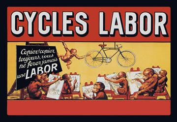 Cycles Labor - Art Class 20x30 poster