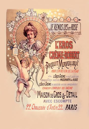 L&#39; Eros Creme-Robert 20x30 poster