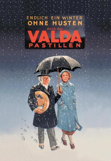 Valda Pastillen 20x30 poster