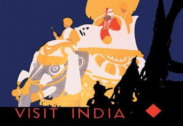 Visit India 20x30 poster