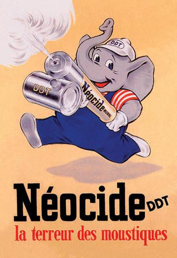 Neocide DDT - La Terreur des Moustiques 20x30 poster