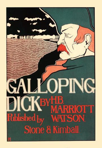 Galloping Dick 20x30 poster