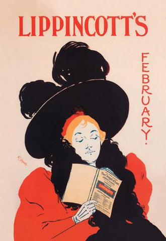 Lippincott&#39;s, February 1895 20x30 poster