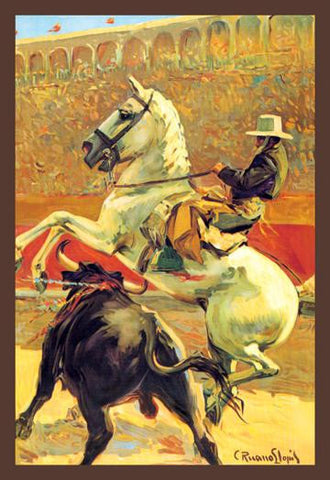 Cartel de Toros sin Texto 20x30 poster