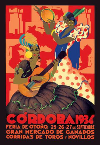 Cordoba, Feria de Otono 20x30 poster