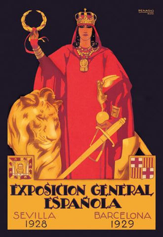 Exposition General Espanola 20x30 poster