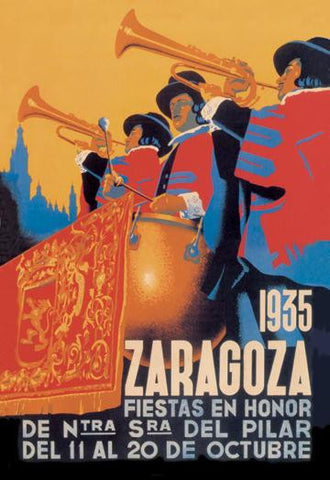 Zaragoza 20x30 poster