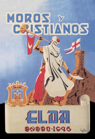 Moros Cristiquos 20x30 poster