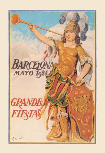 Barcelona Mayo 20x30 poster