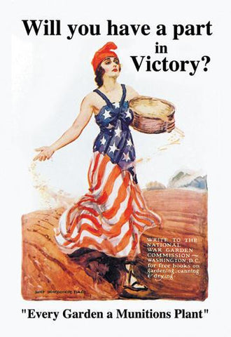 Will You Have a Part in Victory? 20x30 poster