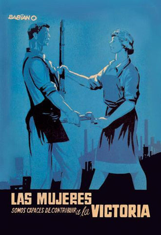 Las Mujeres Somos Capaces de Contribuir a la Victoria 20x30 poster