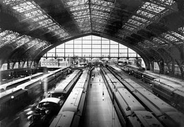 Looking Out the Reading Railroad Shedhouse, Philadelphia, PA 20x30 poster