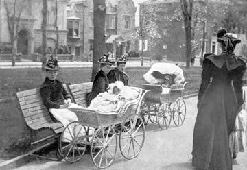 Perambulating Victorians, Philadelphia, PA 20x30 poster