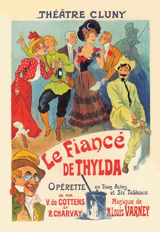 Le Fiance de Thylda 20x30 poster