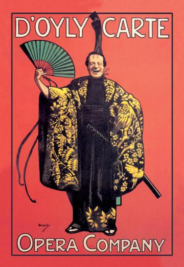 D&#39;Oyly Carte Opera Company (Asian Costume) 20x30 poster