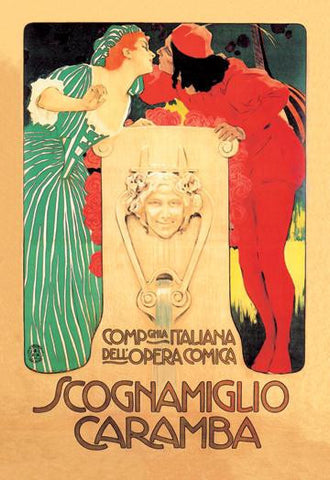 Scognamiglio Caramba 20x30 poster