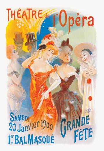 Theatre de l&#39;Opera 20x30 poster