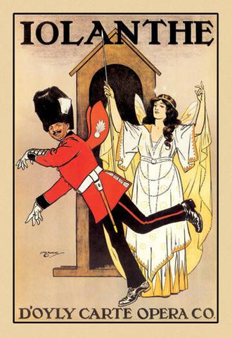 Iolanthe: D&#39;Oyly Carte Opera Company 20x30 poster