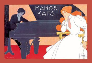 Pianos Kaps 20x30 poster