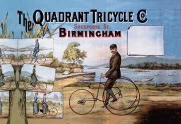 The Quadrant Tricycle Company 20x30 poster