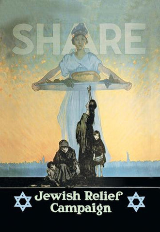 Share: Jewish Relief Campaign 20x30 poster