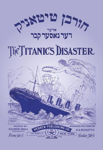 The Titanic&#39;s Disaster 20x30 poster