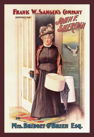 Mrs. Bridget O&#39;Brien Esq. 20x30 poster