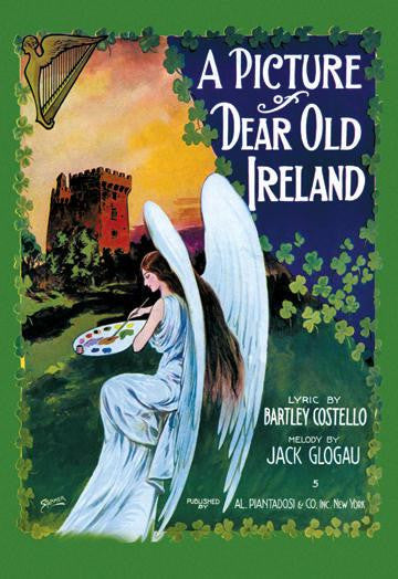 A Picture of Dear Old Ireland 20x30 poster