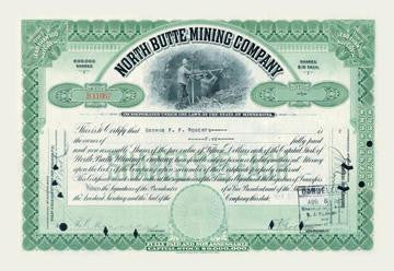 North Butte Mining Company 20x30 poster