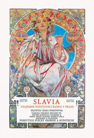 Slavia Insurance Company 20x30 poster