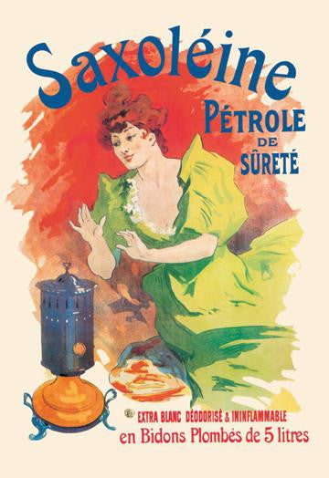 Saxoleine Petrole de Surete Extra Blanc 20x30 poster