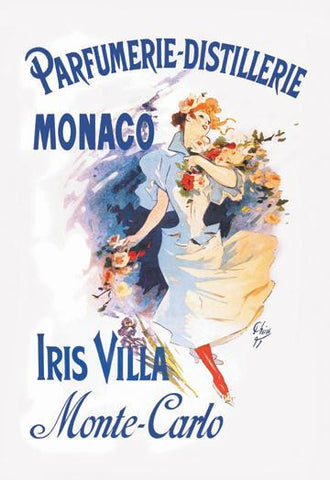 Parfumerie-Distillerie - Monaco 20x30 poster