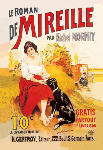 Le Roman De Mireille 20x30 poster