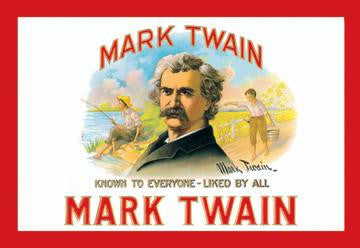 Mark Twain Cigars 24x36 Giclee