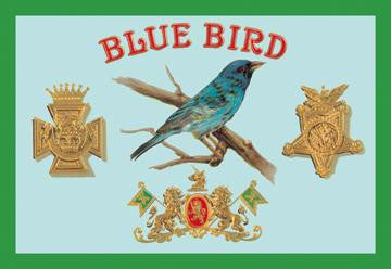 Blue Bird Cigars 24x36 Giclee