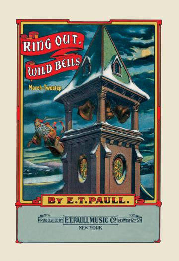 Ring Out Wild Bells: March Two-Step 24x36 Giclee