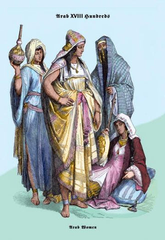 Arab Women  19th Century 24x36 Giclee