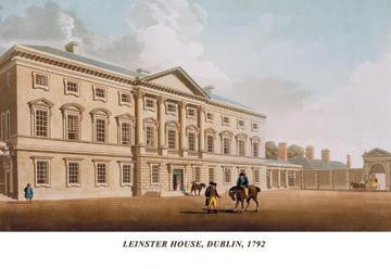 Leinster House  Dublin  1792 24x36 Giclee