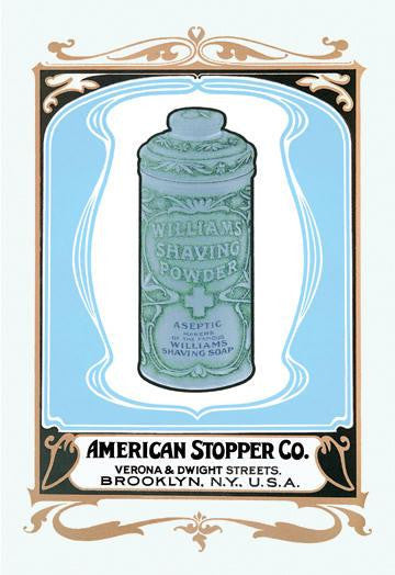 Williams Shaving Powder 24x36 Giclee