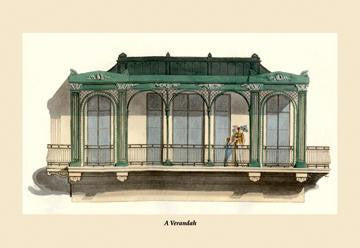 A Verandah 24x36 Giclee