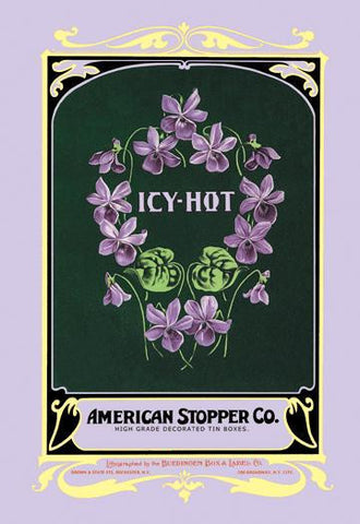 Icy-Hot Talcum Powder 24x36 Giclee