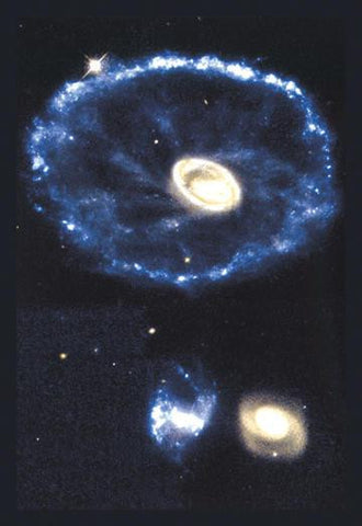 Cartwheel Galaxy 24x36 Giclee