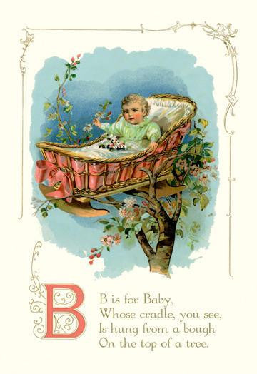 B is for Baby 24x36 Giclee