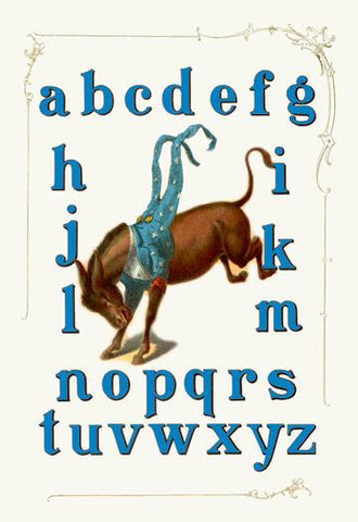 Democratic Party Alphabet 24x36 Giclee